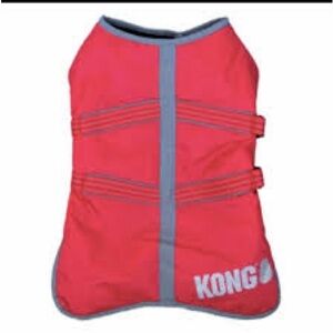 KONG RED Rip-Stop Dog Insulated Blanket Coat Small NWOT